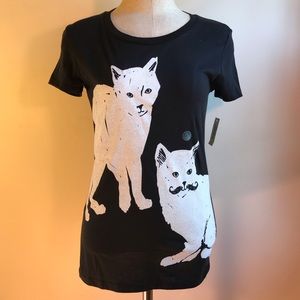 NWT Black Cat Tee